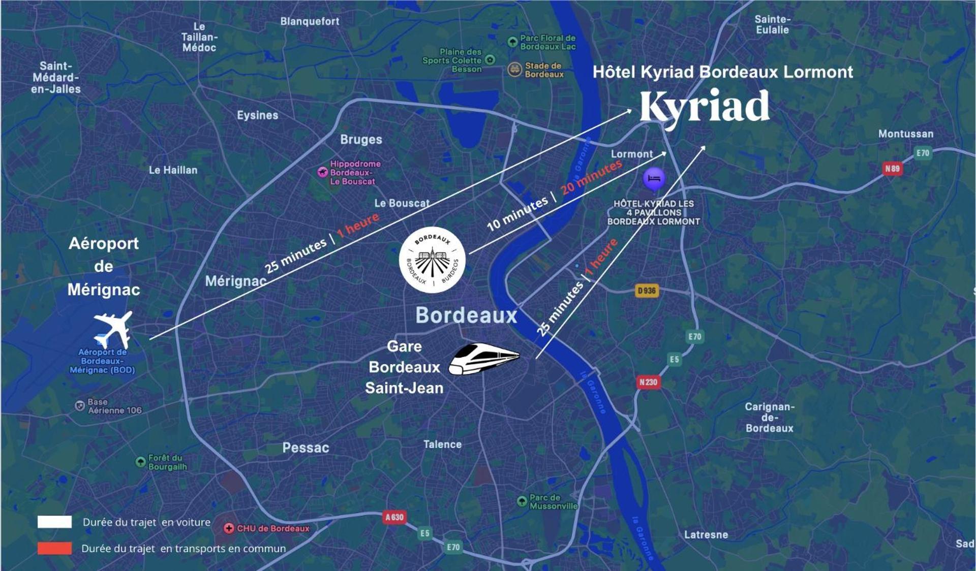 Kyriad Bordeaux לורמון מראה חיצוני תמונה